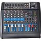 Power Mixer 6 Canales C/usb Consola Amplificada - Miniatura 1
