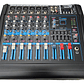 Power Mixer 6 Canales C/usb Consola Amplificada - Miniatura 2