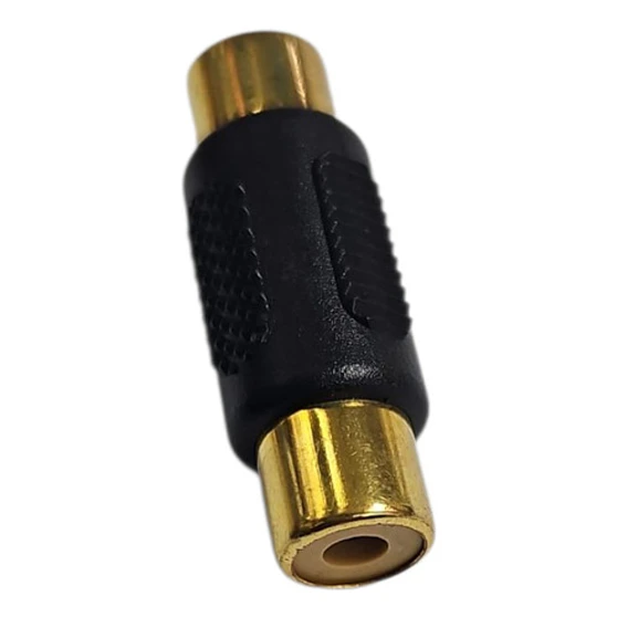 Adaptador Audio Copla Rca Dorado 2
