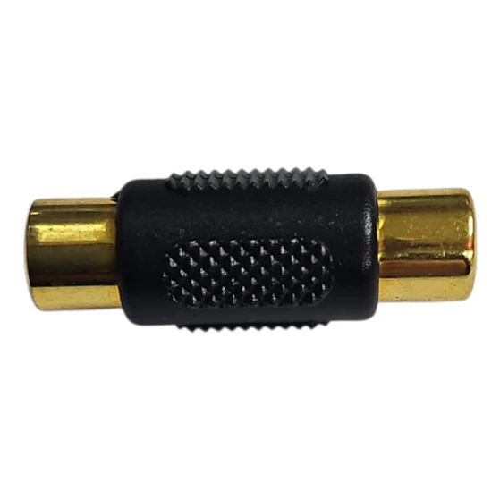 Adaptador Audio Copla Rca Dorado 3