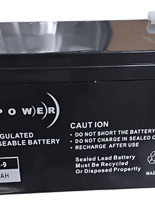 Bateria Recargable 12 V 9 Ah La Power Cj12-9 Ideal Ups