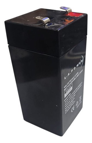 Bateria 4 Vol 4.5 Ah La Power Ideal Para Balanzas Cj4-4.5 3
