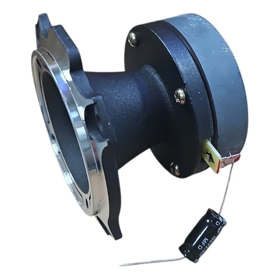 Parlante Tipo Tweeter Tipo Bala Pervoi Ctc-20g Para Auto/camioneta Color Plateado De 4 4 X 4 X 4 X 1 Unidad 3