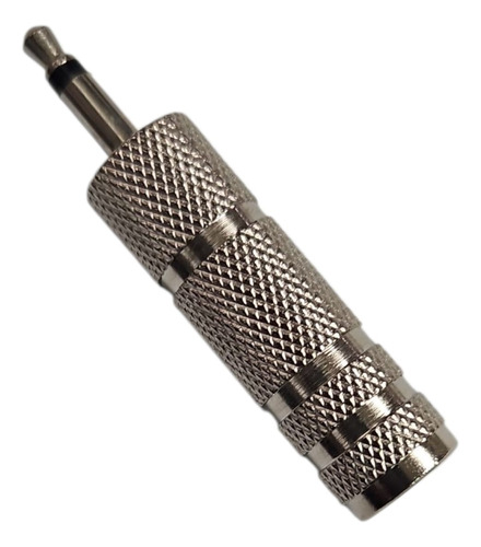 Adaptador Copla Audio Plug Jack 6.3 A Plug Jack 3.5  Metalic 1