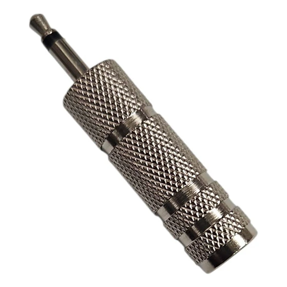 Adaptador Copla Audio Plug Jack 6.3 A Plug Jack 3.5  Metalic 1