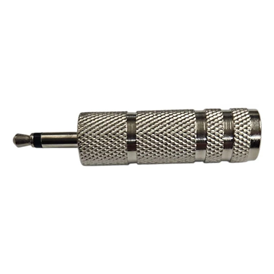 Adaptador Copla Audio Plug Jack 6.3 A Plug Jack 3.5  Metalic 3