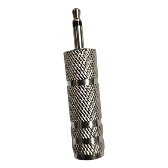 Adaptador Copla Audio Plug Jack 6.3 A Plug Jack 3.5  Metalic 4