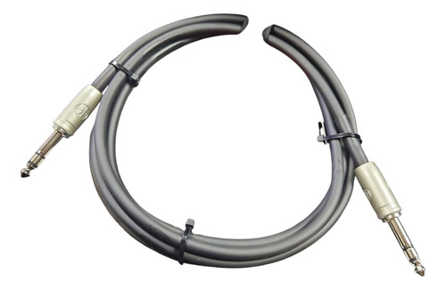 Cable De Audio Stereo 6.3 Kirlin Ap-249pr/bk 1.5 Mt 2