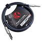 Cable De Audio Stereo 6.3 Kirlin Ap-249pr/bk 1.5 Mt - Miniatura 4