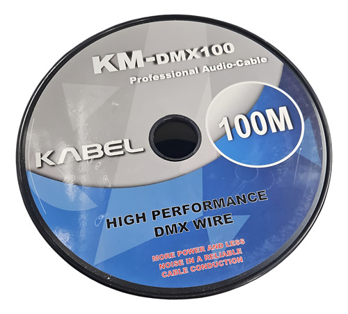 Cable Dmx Rollo 100 Mt Kabel Km-dmx100 1