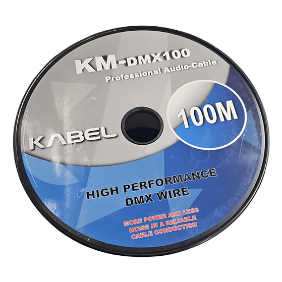Cable Dmx Rollo 100 Mt Kabel Km-dmx100 1