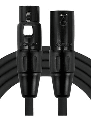 Cable Microfono Xlr Kirlin 20 Mt Mpc-270pb Negro