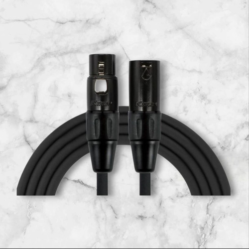 Cable Microfono Xlr Kirlin 20 Mt Mpc-270pb Negro 4