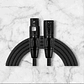 Cable Microfono Xlr Kirlin 20 Mt Mpc-270pb Negro - Miniatura 4