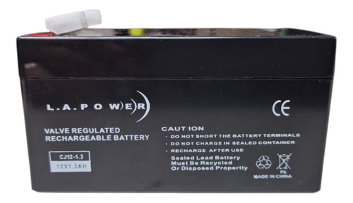 Bateria Recargable 12 Vol 1.3 Ah La Power Cj12-1.3 5