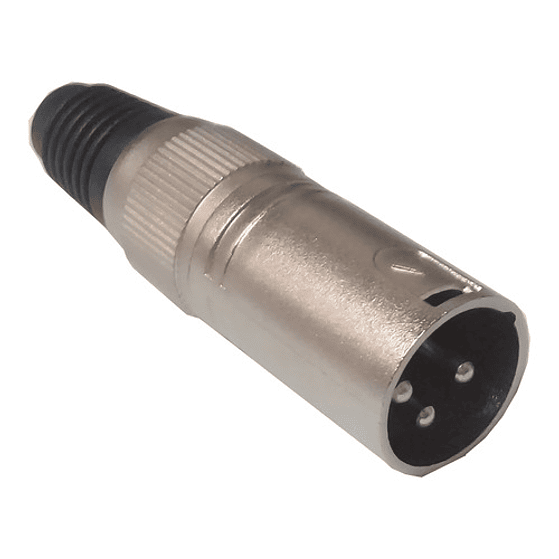 Conector Xlr Canon Macho Metalico 1