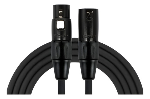 Cable Microfono Xlr Kirlin 20 Mt Mpc-270pb Negro 1