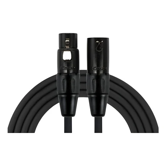 Cable Microfono Xlr Kirlin 20 Mt Mpc-270pb Negro 1