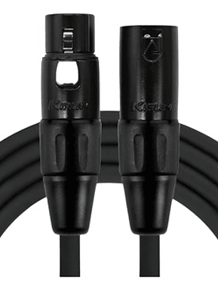 Cable Microfono Xlr Kirlin 20 Mt Mpc-270pb Negro