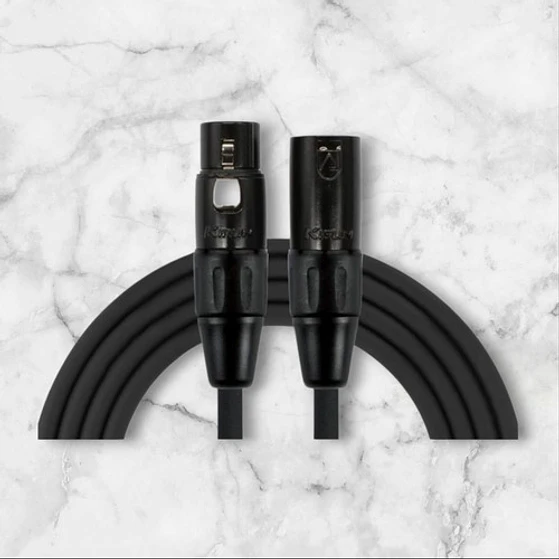 Cable Microfono Xlr Kirlin 20 Mt Mpc-270pb Negro 4
