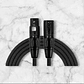 Cable Microfono Xlr Kirlin 20 Mt Mpc-270pb Negro - Miniatura 4
