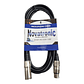 Cable de microfono xlr 3mt Novatronic - Miniatura 1
