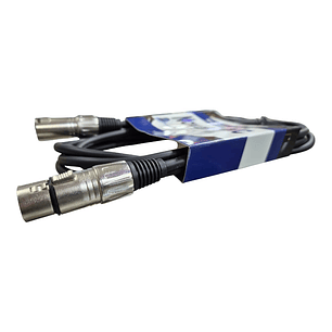 Cable de microfono xlr 3mt Novatronic