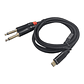 Cable De Audio Plug Jack A Tipo C Novatronic Flp-cg/m6.5 - Miniatura 1