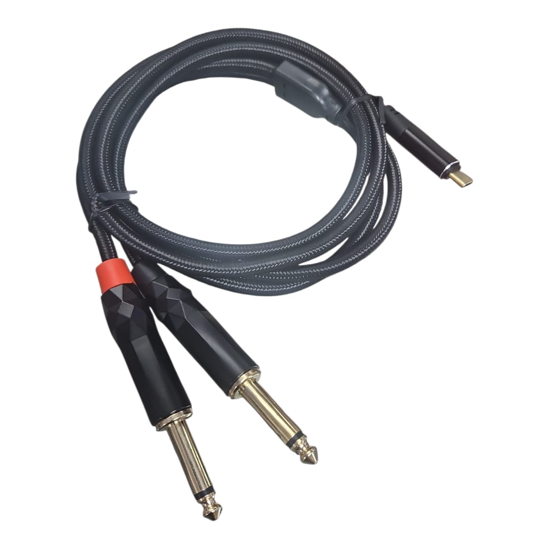 Cable De Audio Plug Jack A Tipo C Novatronic Flp-cg/m6.5 6