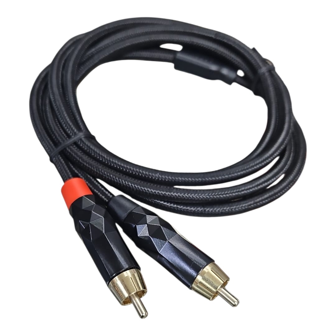 Cable De Audio Y Sonido Rca A Tipo C Novatronic Fpl-cg/mrca 1