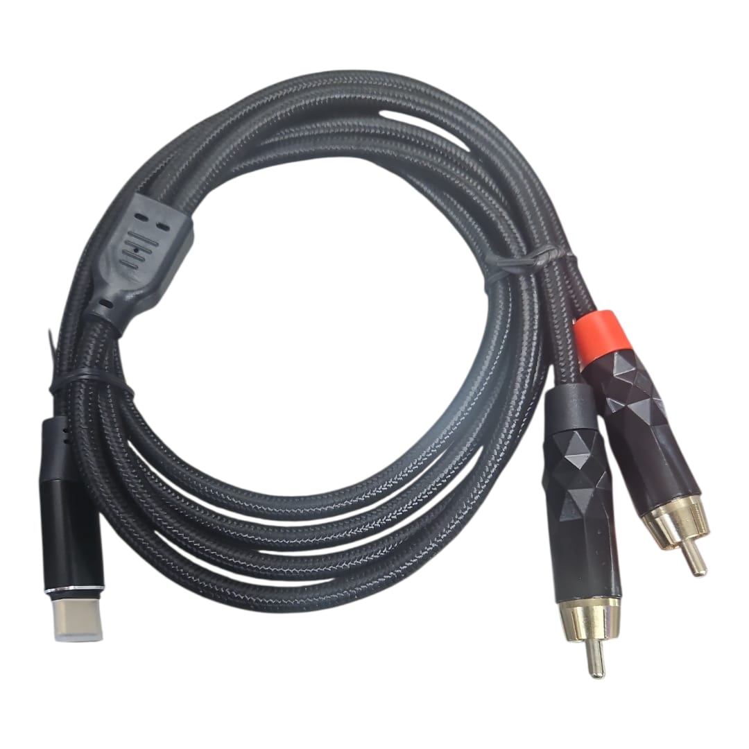 Cable De Audio Y Sonido Rca A Tipo C Novatronic Fpl-cg/mrca 6