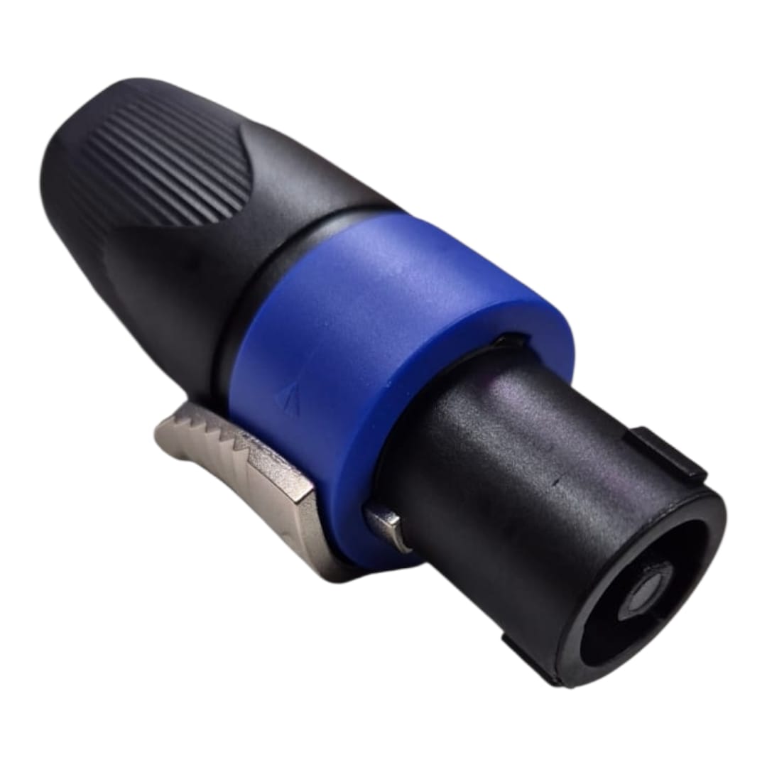 Conector Speakon Macho Azul Novatronic Sp9.323 Azul 1