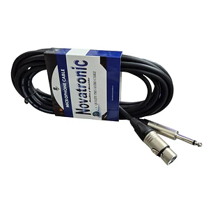 Cable Microfono Xlr Plug 6 Mt Novatronic Jmc08-6m