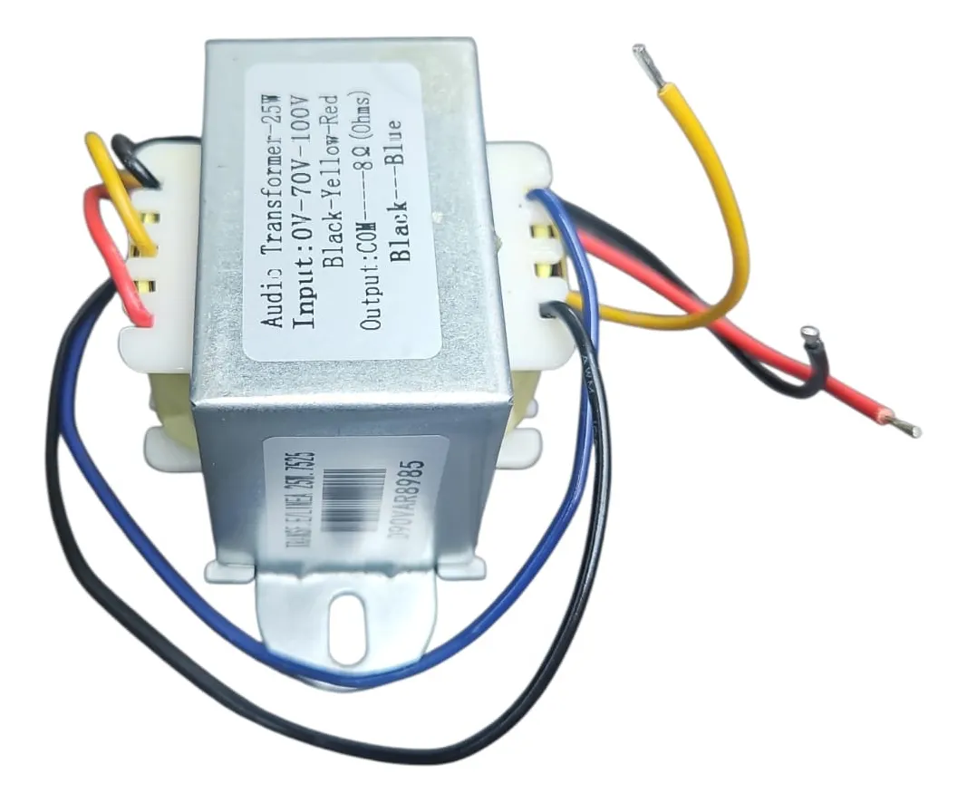 Transformador De Linea Para Audio 25 W Mekse Var8985 5