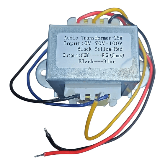 Transformador De Linea Para Audio 25 W Mekse Var8985 1