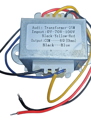 Transformador De Linea Para Audio 25 W Mekse Var8985