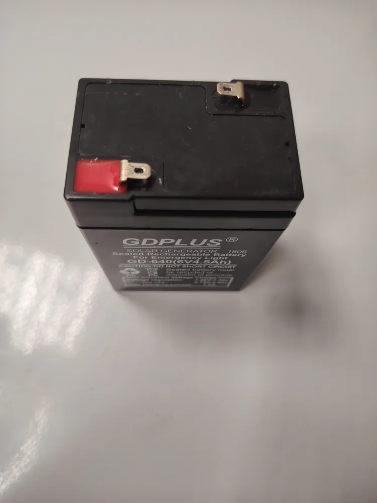 Bateria 6 V 4 Ah /20hr Recargable Mx 3