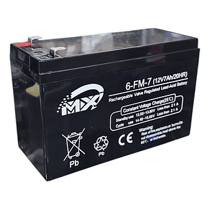 Bateria 12 V 7 Ah/20hr Recargable Mx F-403-2