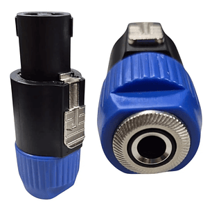 Adaptador Copla Plug Hembra Speakon Macho Novatronic Cjy1067