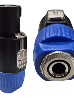 Adaptador Copla Plug Hembra Speakon Macho Novatronic Cjy1067