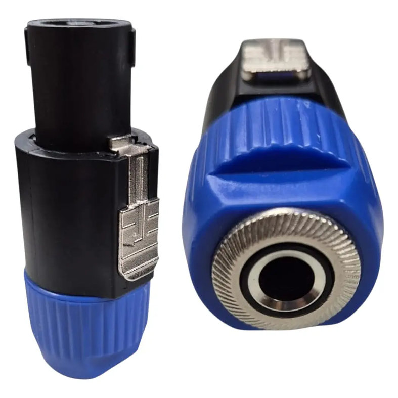 Adaptador Copla Plug Hembra Speakon Macho Novatronic Cjy1067 1