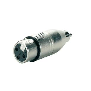 Adaptador Canon Xlr Hembra A Rca Macho Copla