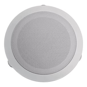 Parlante De Cielo Con Transformador De Linea Color Blanco . Novatronic