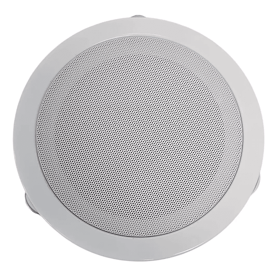 Parlante De Cielo Con Transformador De Linea Color Blanco . Novatronic 1