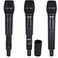 Set 4 Microfonos Inalambricos Uhf Hand Gemini Wuhn-4 - Miniatura 2