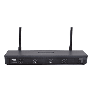 Set 4 Microfonos Inalambricos Uhf Head/lav Gemini Wubp-4hl