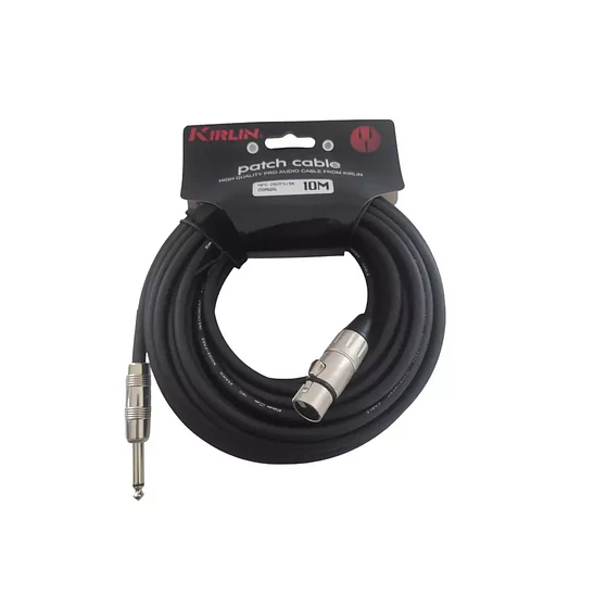 Cable Para Microfono 10 Mt Xlr Hembra A Plug 6.3 2