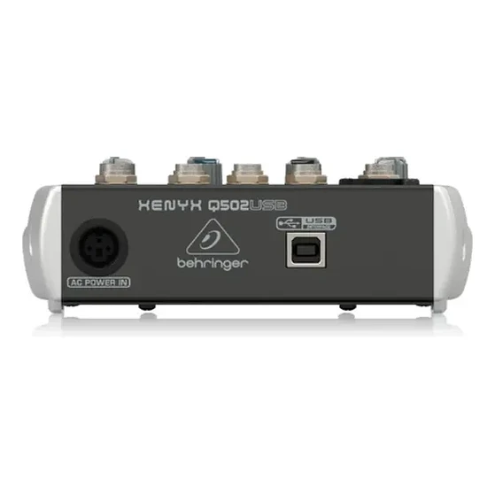 Mixer Mezcladora Behringer Xenyx Q502 Usb 3