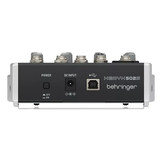 Mezcladora Interfaz Behringer Xenyx 502s 3