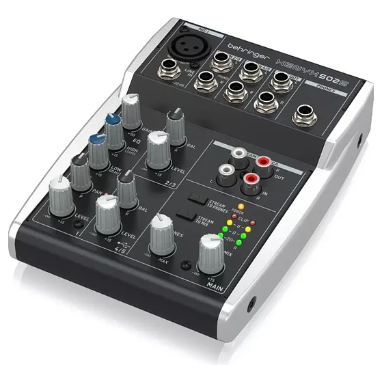 Mezcladora Interfaz Behringer Xenyx 502s 4